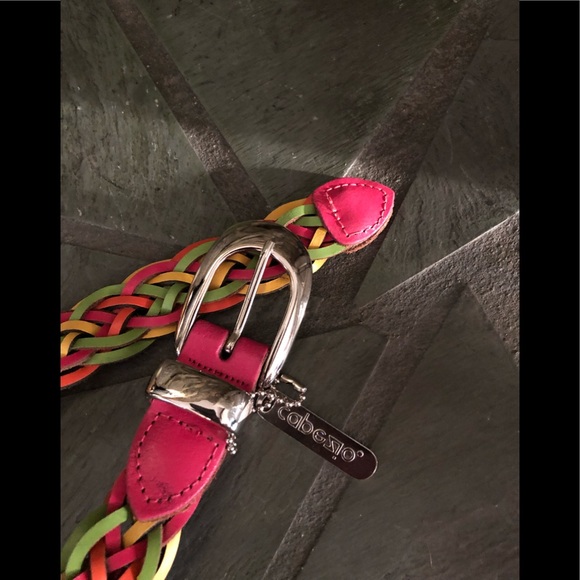 Capezio Belt Braided Leather - Picture 5 of 7